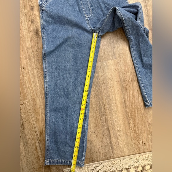Y2K St. John’s Bay Denim Straight Leg Bib Overalls - Picture 8 of 15